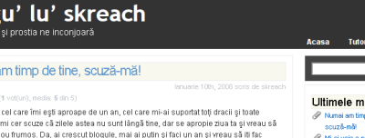 WeReviewBlogs: Analiza blogului Skreach.info