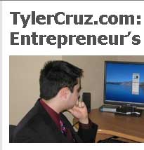Earn money with direct advertising: this is how Tyler Cruz did it