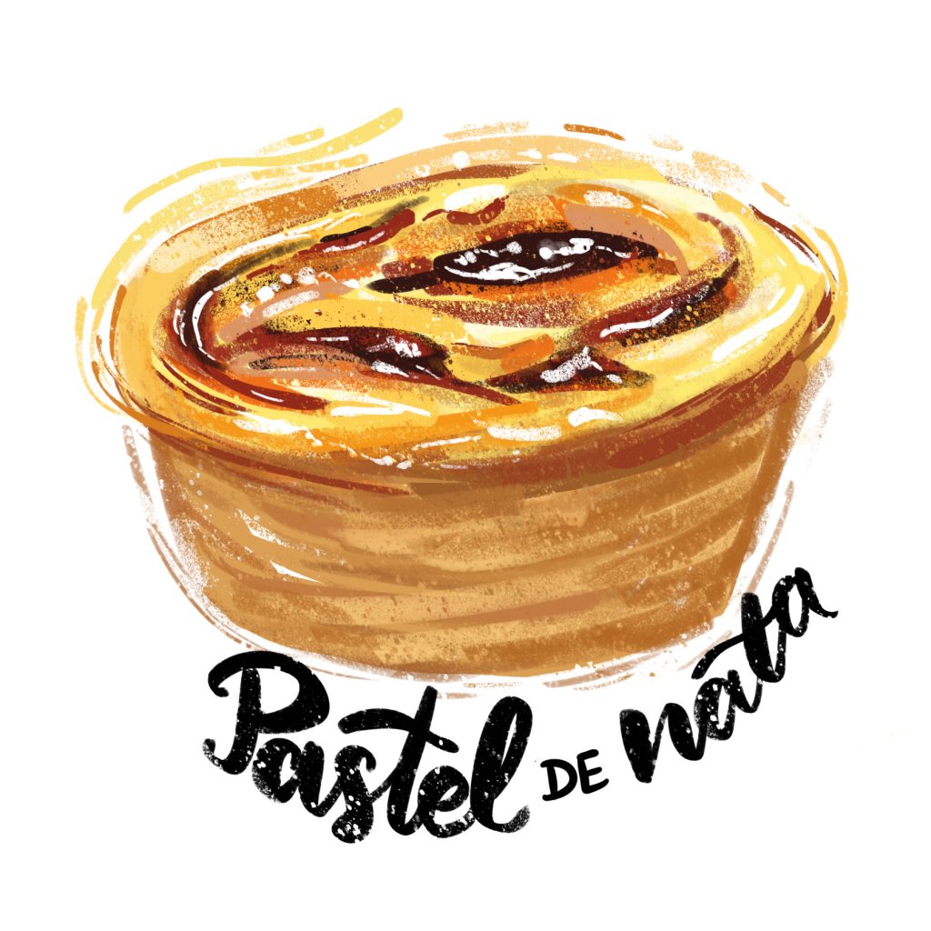 Pastel de Nata - Illustration