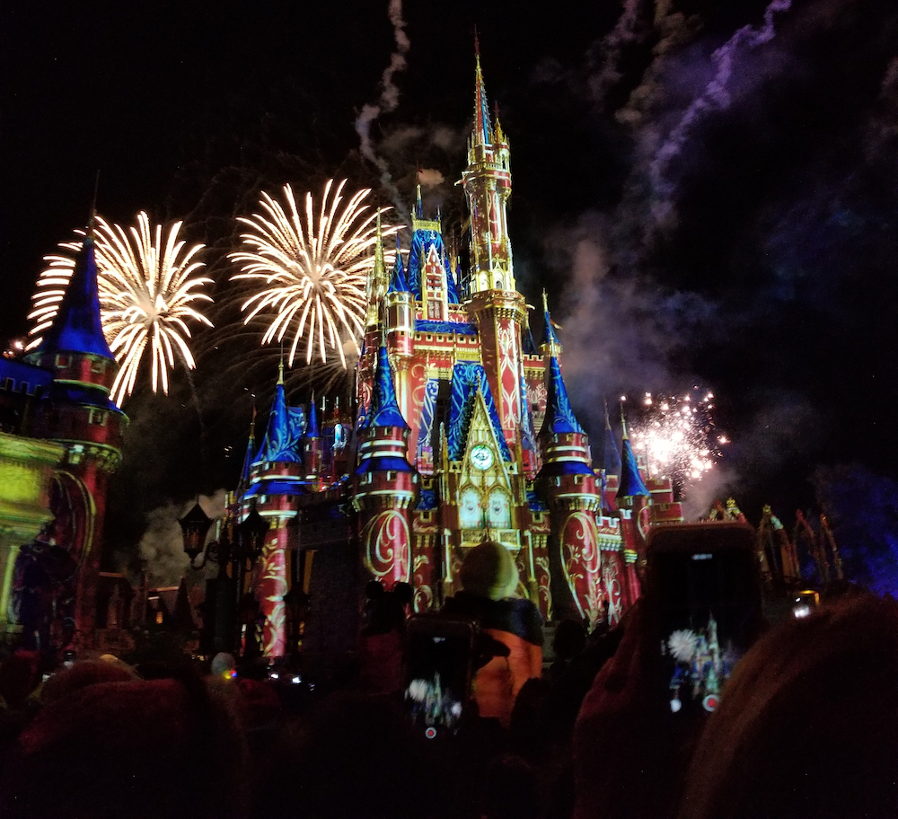 DisneyLand fireworks