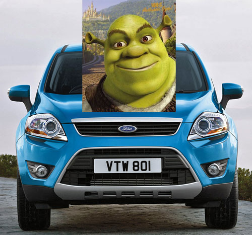 Ford Kuga - Shrek Ford Kuga - Shrek